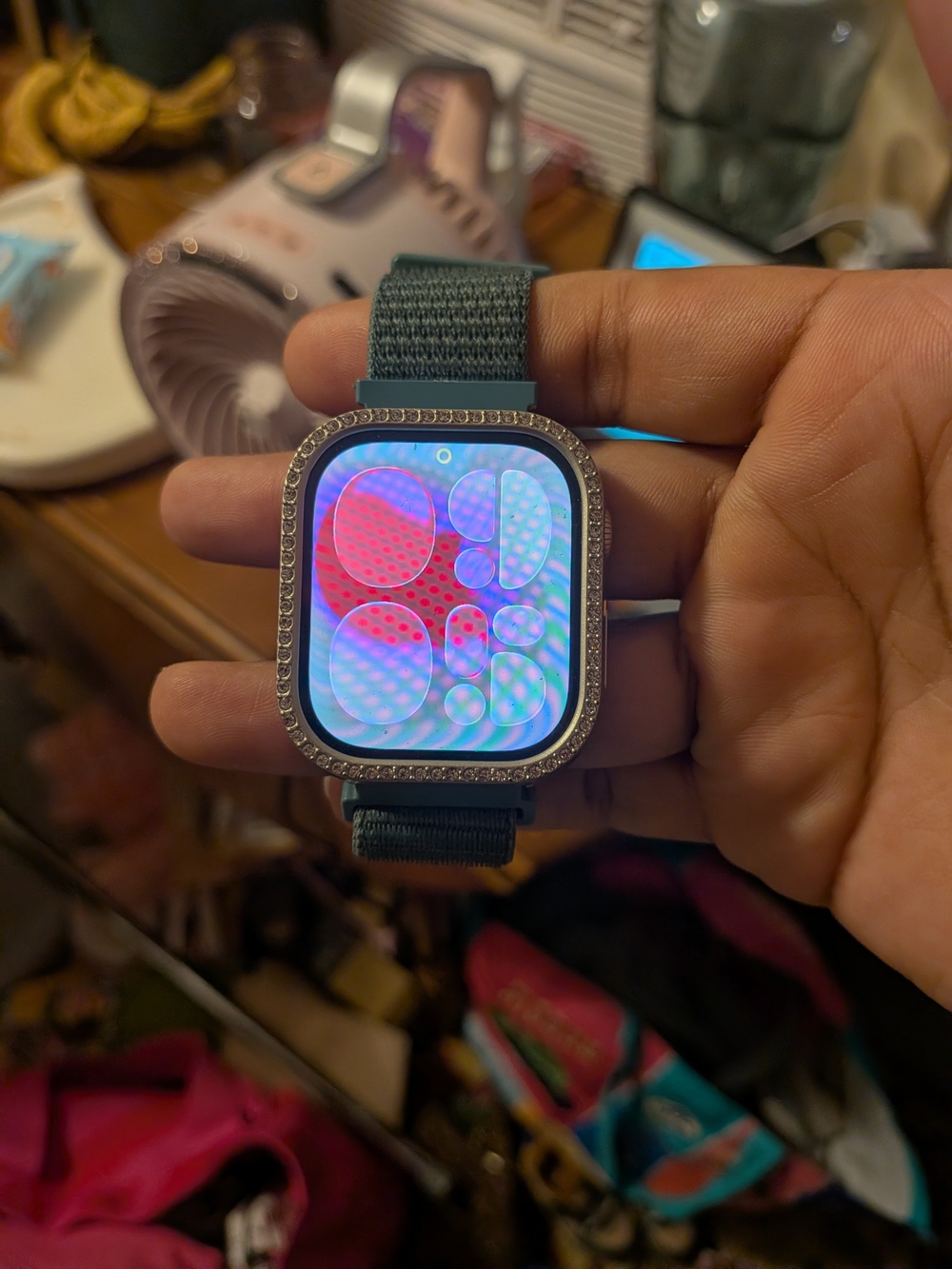 Apple Watch Series 10 45 Mm Rose Gold With Extra Bands.